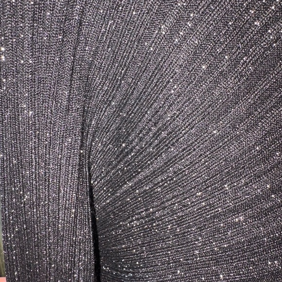 Rag & Bone Black Metallic Mock Neck Sweater NWT $295 — Size L - Picture 8 of 16